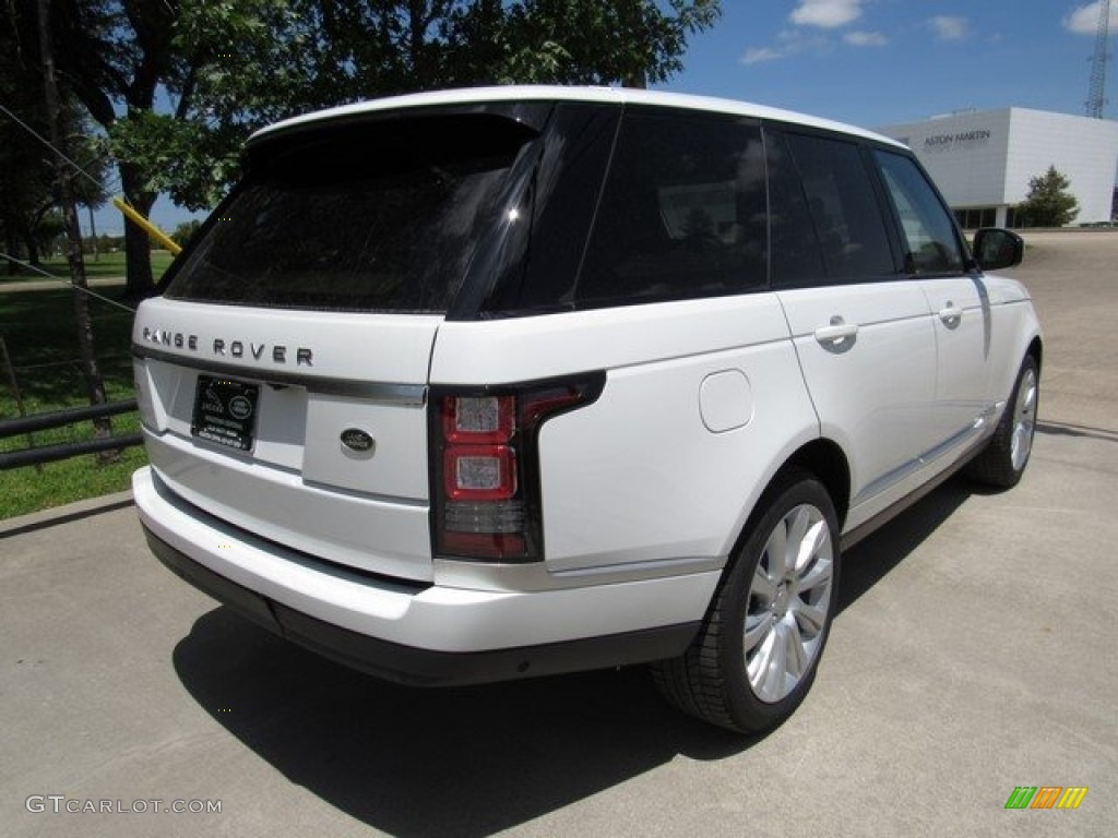 2017 Range Rover HSE - Fuji White / Espresso/Almond photo #7