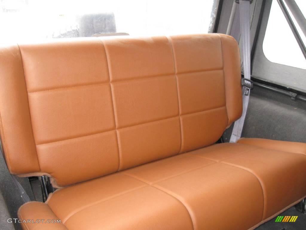 2002 Wrangler Apex Edition 4x4 - Black / Apex Cognac Ultra-Hide photo #4