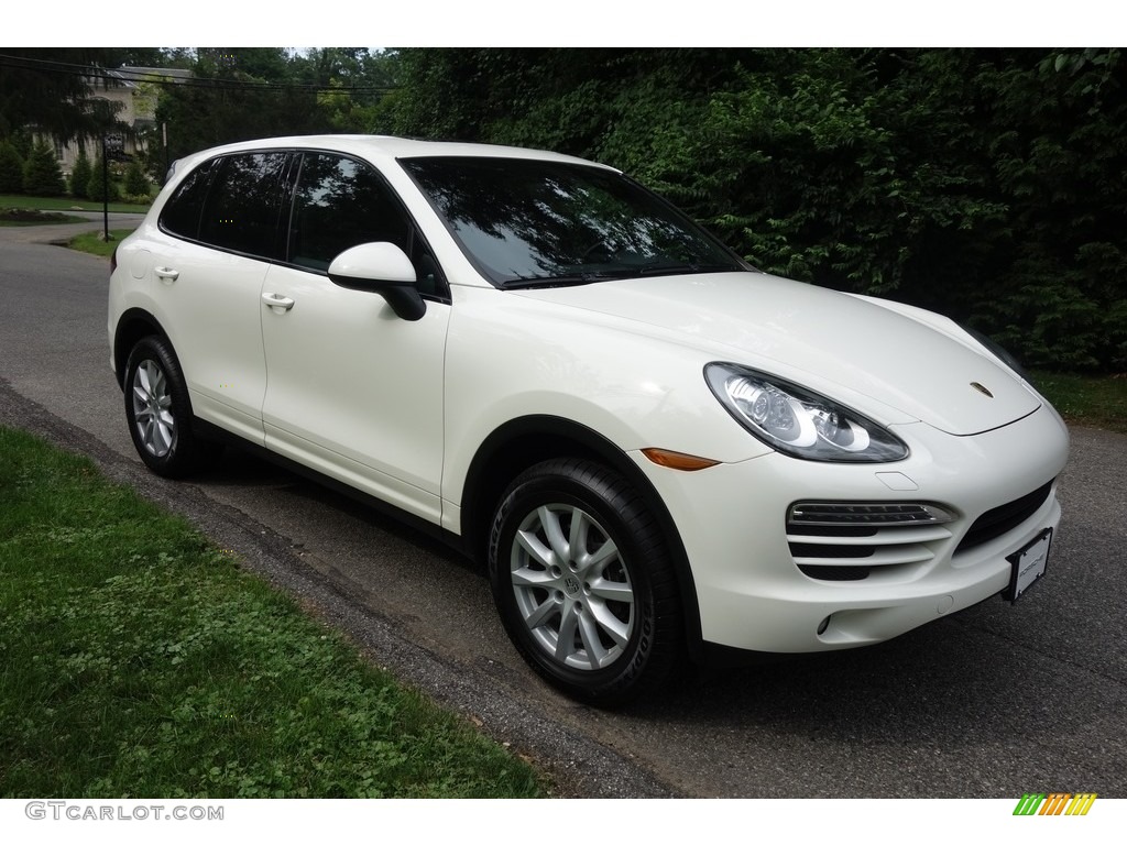 2011 Cayenne  - Sand White / Black photo #8