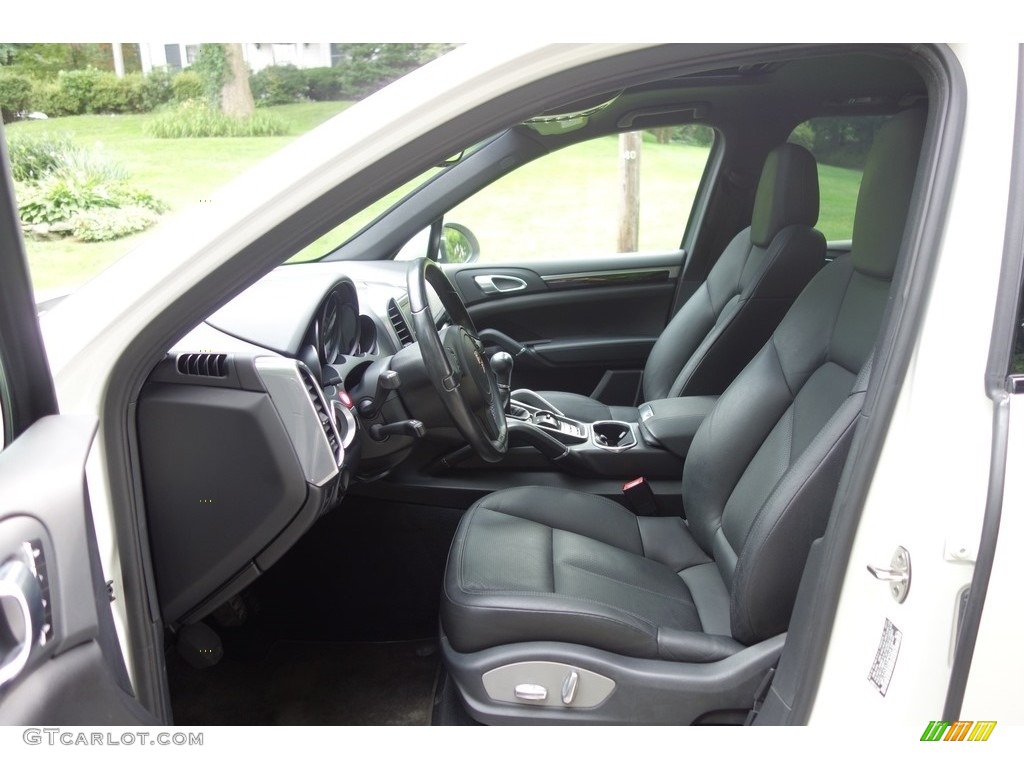 2011 Cayenne  - Sand White / Black photo #12