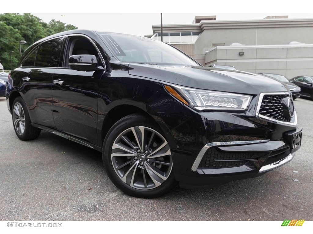 2017 MDX Technology SH-AWD - Crystal Black Pearl / Ebony photo #1