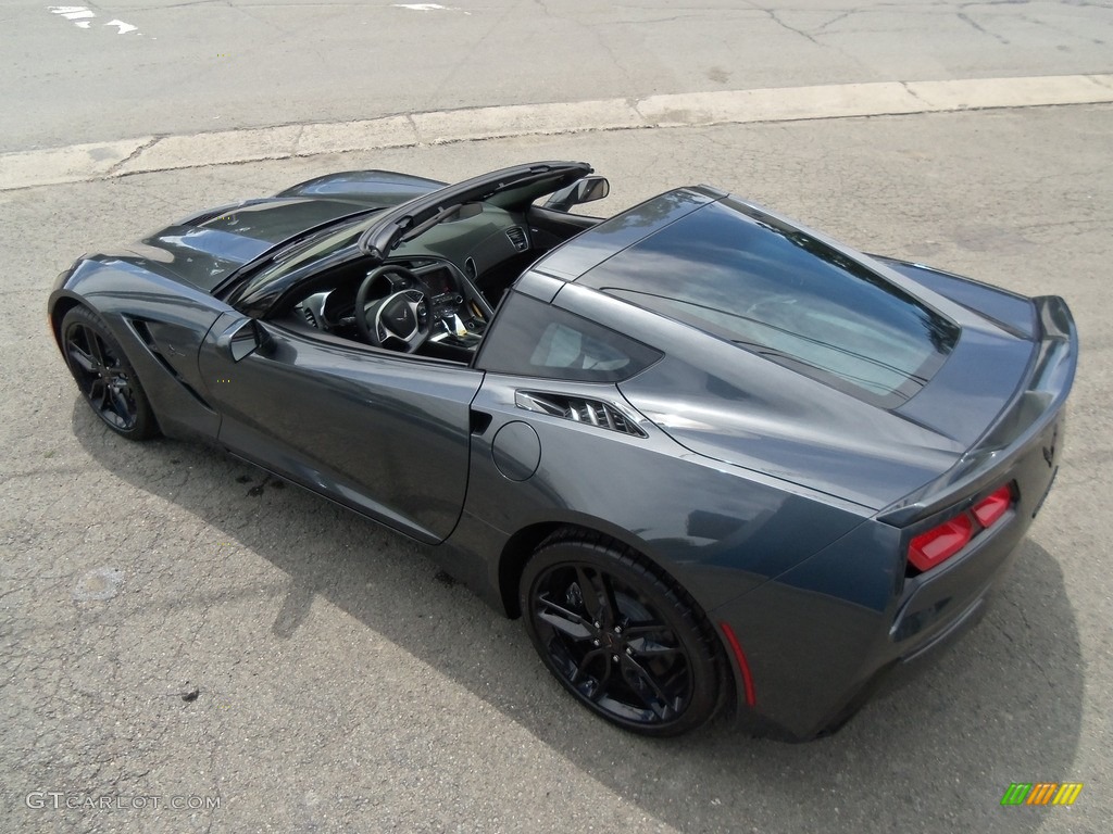 Watkins Glen Gray Metallic 2018 Chevrolet Corvette Stingray Coupe Exterior Photo #121926060