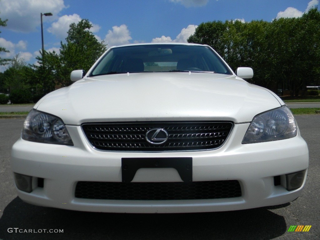 2004 IS 300 - Crystal White / Ivory photo #4