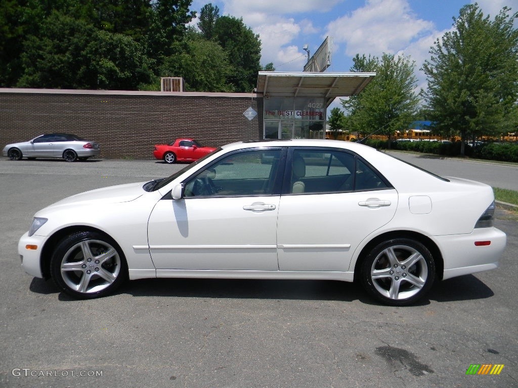 2004 IS 300 - Crystal White / Ivory photo #7