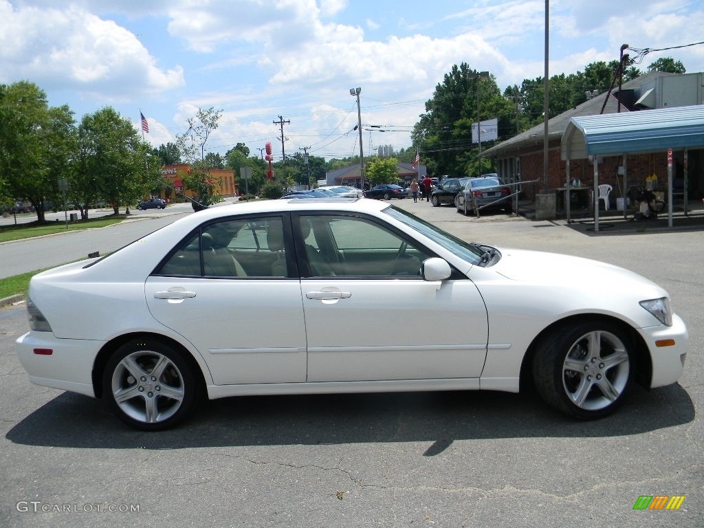 2004 IS 300 - Crystal White / Ivory photo #11