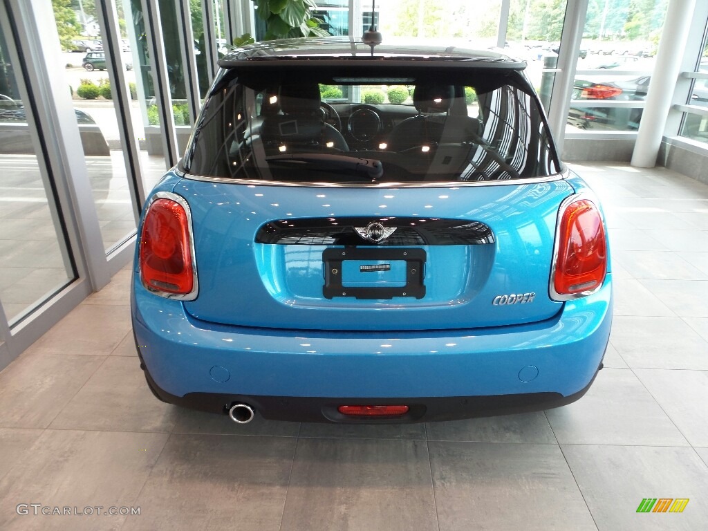 2017 Hardtop Cooper 2 Door - Electric Blue Metallic / Carbon Black photo #3