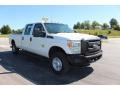 Oxford White - F250 Super Duty XL Crew Cab 4x4 Photo No. 14