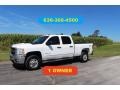 Summit White 2014 Chevrolet Silverado 2500HD LT Crew Cab 4x4