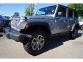 2017 Billet Silver Metallic Jeep Wrangler Unlimited Rubicon 4x4  photo #1