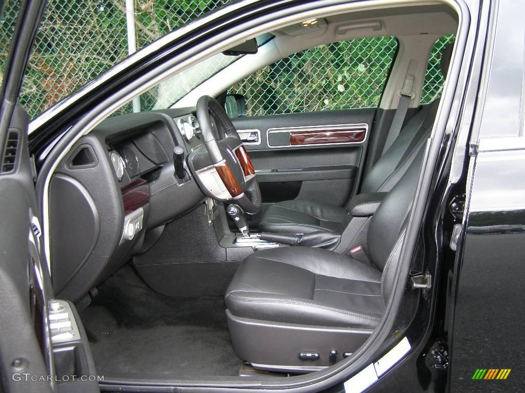 2007 MKZ Sedan - Black / Dark Charcoal photo #9