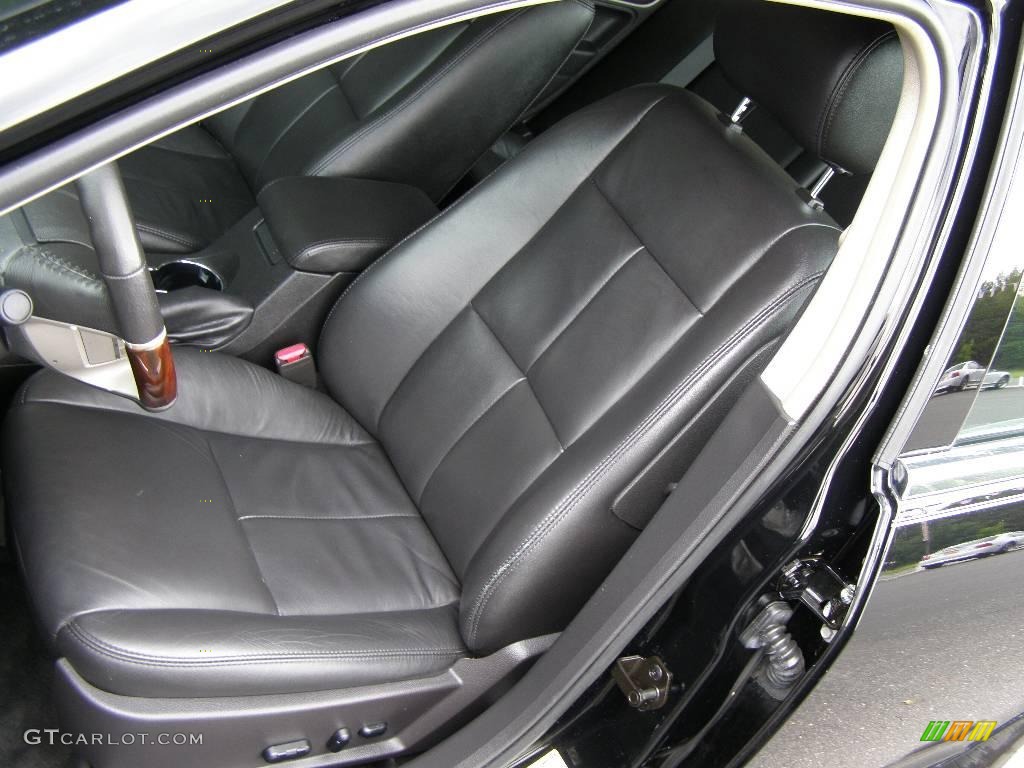 2007 MKZ Sedan - Black / Dark Charcoal photo #10