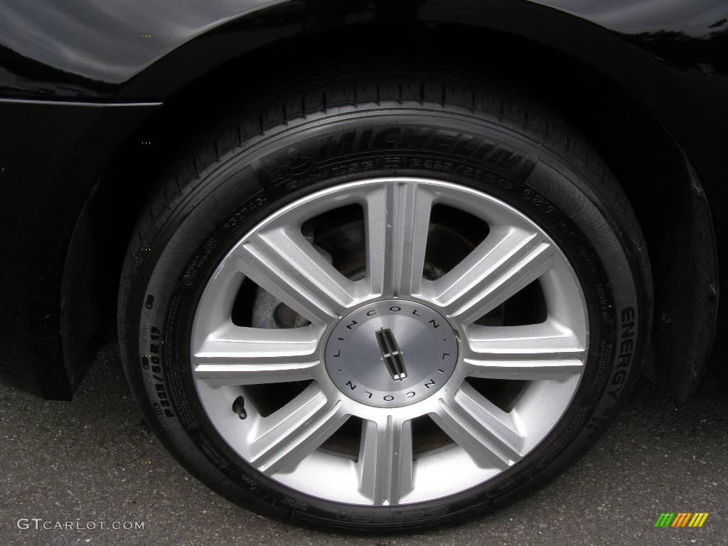 2007 MKZ Sedan - Black / Dark Charcoal photo #13