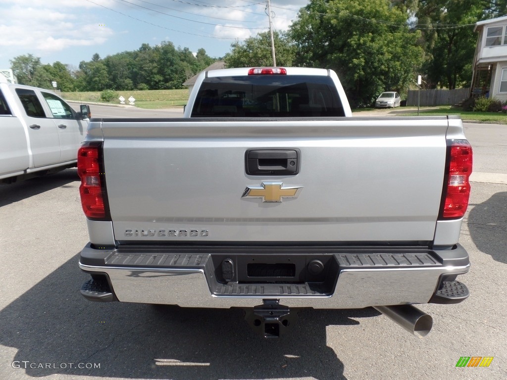 2017 Silverado 2500HD Work Truck Crew Cab 4x4 - Silver Ice Metallic / Dark Ash/Jet Black photo #7