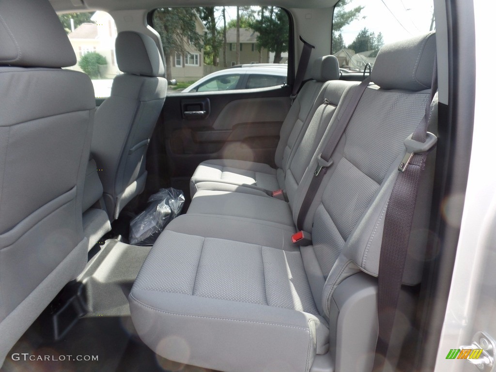 2017 Silverado 2500HD Work Truck Crew Cab 4x4 - Silver Ice Metallic / Dark Ash/Jet Black photo #13