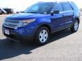 2013 Deep Impact Blue Metallic Ford Explorer 4WD  photo #3