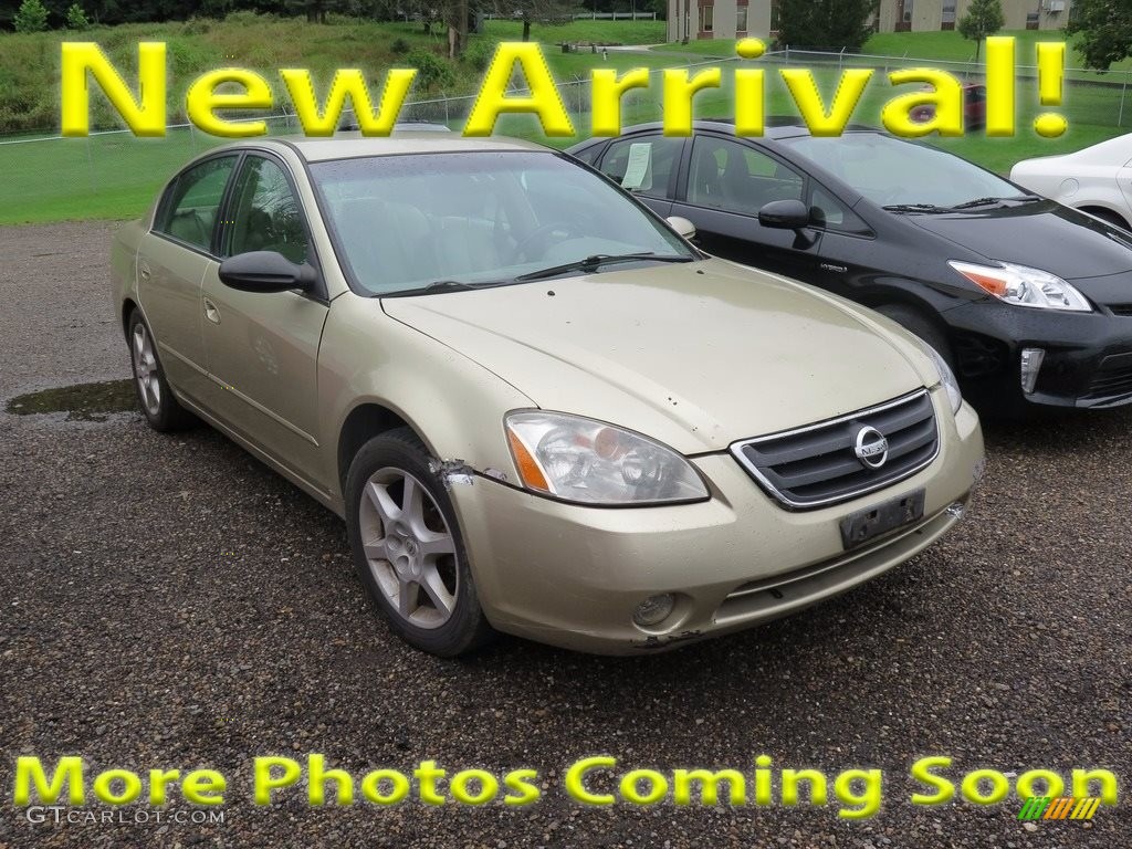 2002 Altima 3.5 SE - Velvet Beige / Charcoal Black photo #1