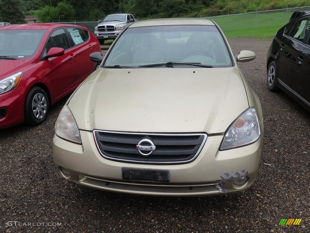 2002 Altima 3.5 SE - Velvet Beige / Charcoal Black photo #2