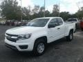 2017 Summit White Chevrolet Colorado WT Extended Cab  photo #1