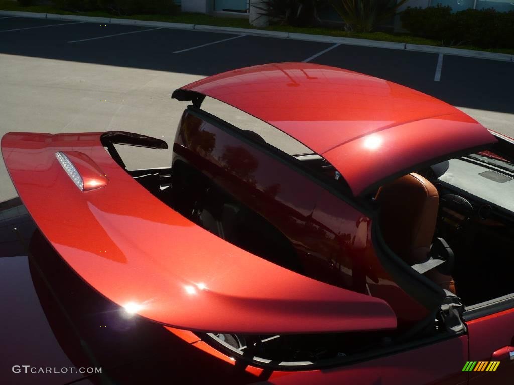 2008 MX-5 Miata Grand Touring Hardtop Roadster - Copper Red Mica / Tan photo #9