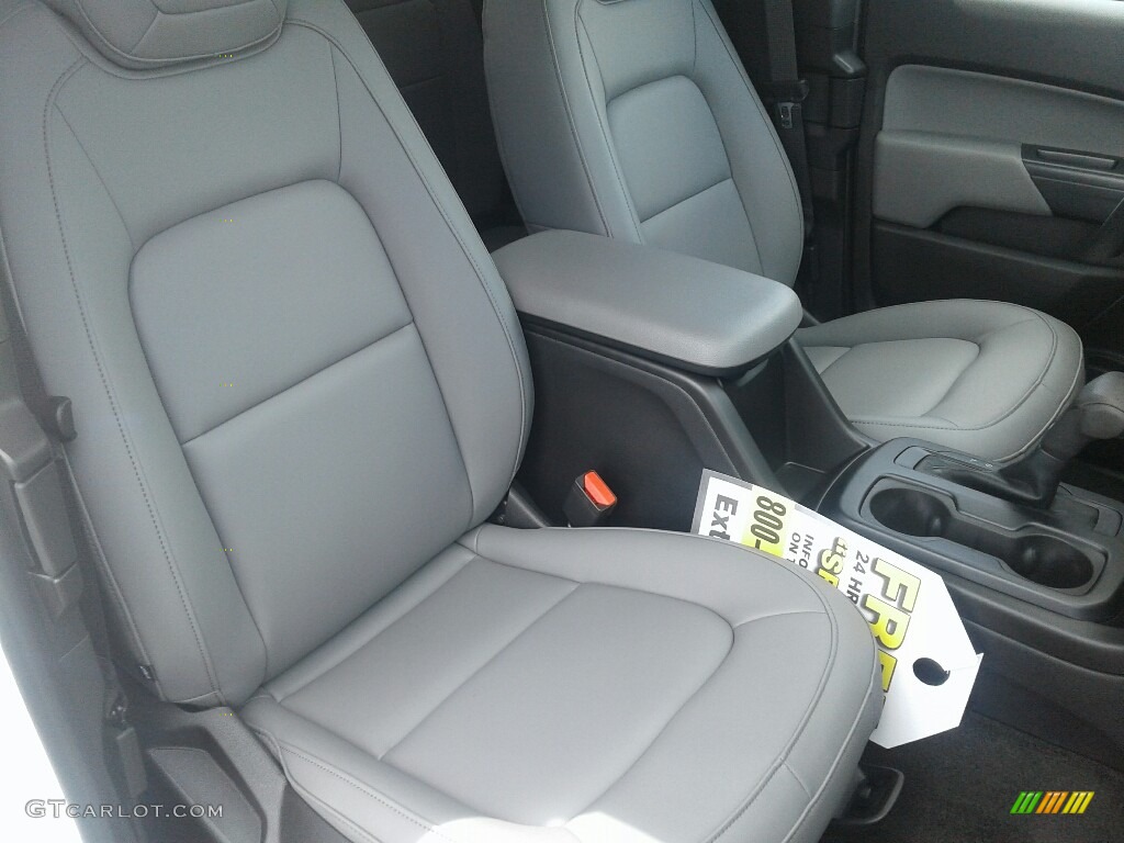 Jet Black/­Dark Ash Interior 2017 Chevrolet Colorado WT Extended Cab Photo #121935469