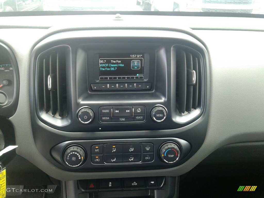 2017 Chevrolet Colorado WT Extended Cab Controls Photo #121935550