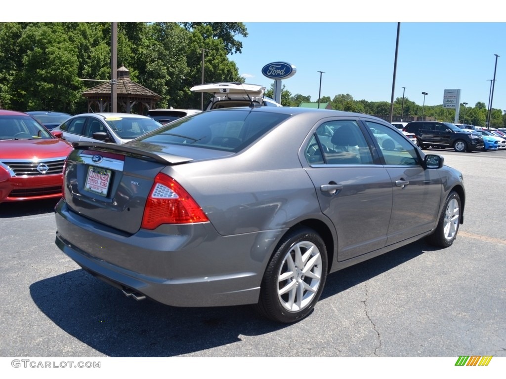 2011 Fusion SEL - Sterling Grey Metallic / Charcoal Black photo #3