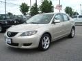 2004 Shimmering Sand Mica Mazda MAZDA3 i Sedan  photo #1