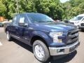 2017 Blue Jeans Ford F150 XL SuperCab 4x4  photo #2