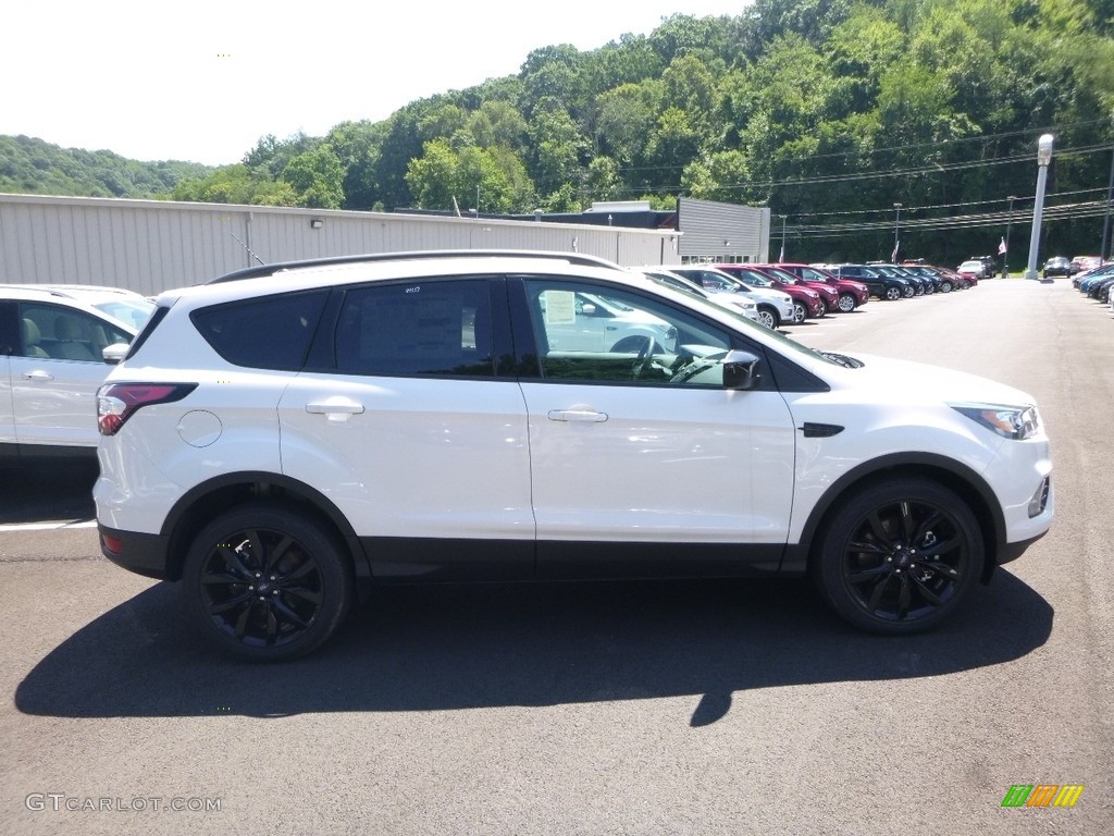 2017 Escape SE 4WD - Oxford White / Charcoal Black photo #1