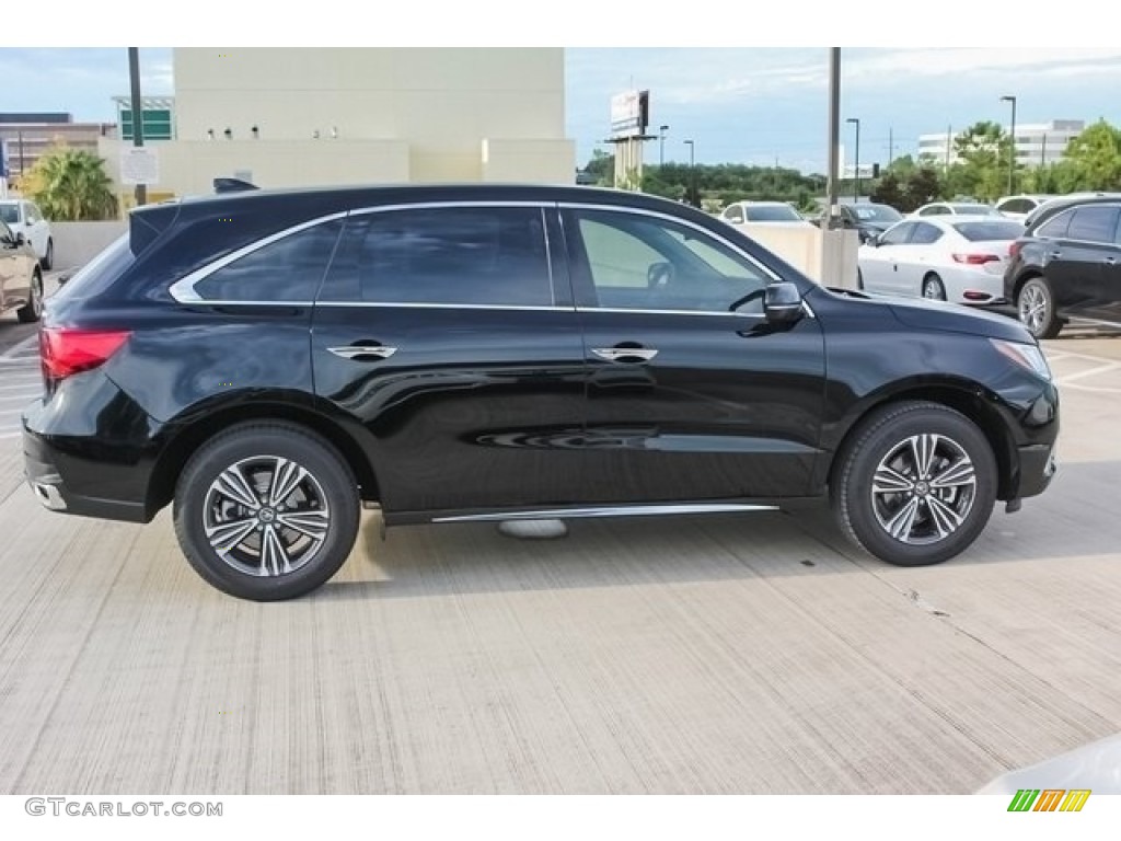 2017 MDX  - Crystal Black Pearl / Parchment photo #8