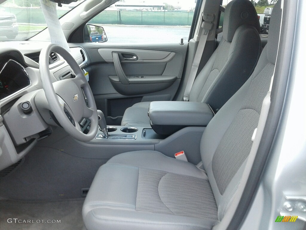 Dark Titanium/Light Titanium Interior 2017 Chevrolet Traverse LS Photo #121940911