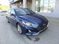 2018 Lakeside Blue Hyundai Sonata SE  photo #14