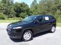 Diamond Black Crystal Pearl - Cherokee Sport 4x4 Photo No. 2