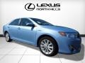 Clearwater Blue Metallic 2013 Toyota Camry Hybrid XLE