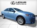 2013 Clearwater Blue Metallic Toyota Camry Hybrid XLE  photo #1