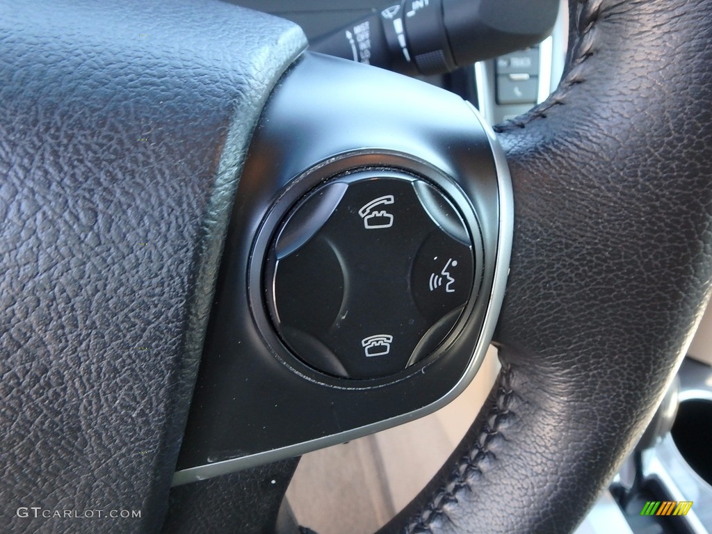 2013 Camry Hybrid XLE - Clearwater Blue Metallic / Ivory photo #17