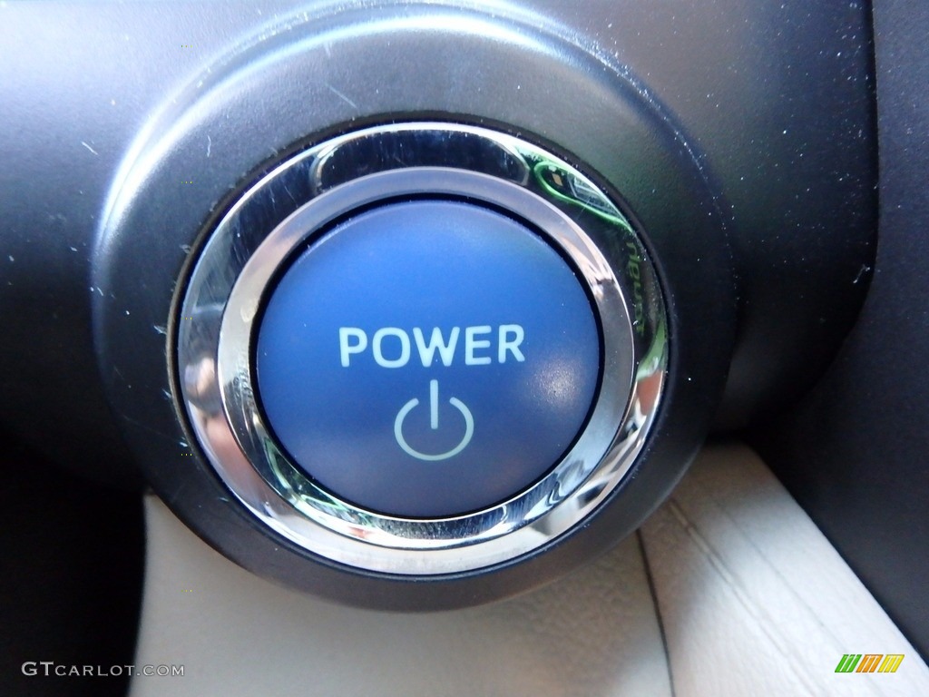 2013 Camry Hybrid XLE - Clearwater Blue Metallic / Ivory photo #22