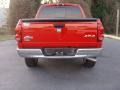 2008 Flame Red Dodge Ram 1500 Laramie Quad Cab 4x4  photo #4