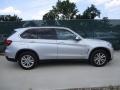 2014 Glacier Silver Metallic BMW X5 xDrive35i  photo #2