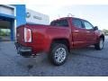 2017 Red Quartz Tintcoat GMC Canyon SLT Crew Cab  photo #7