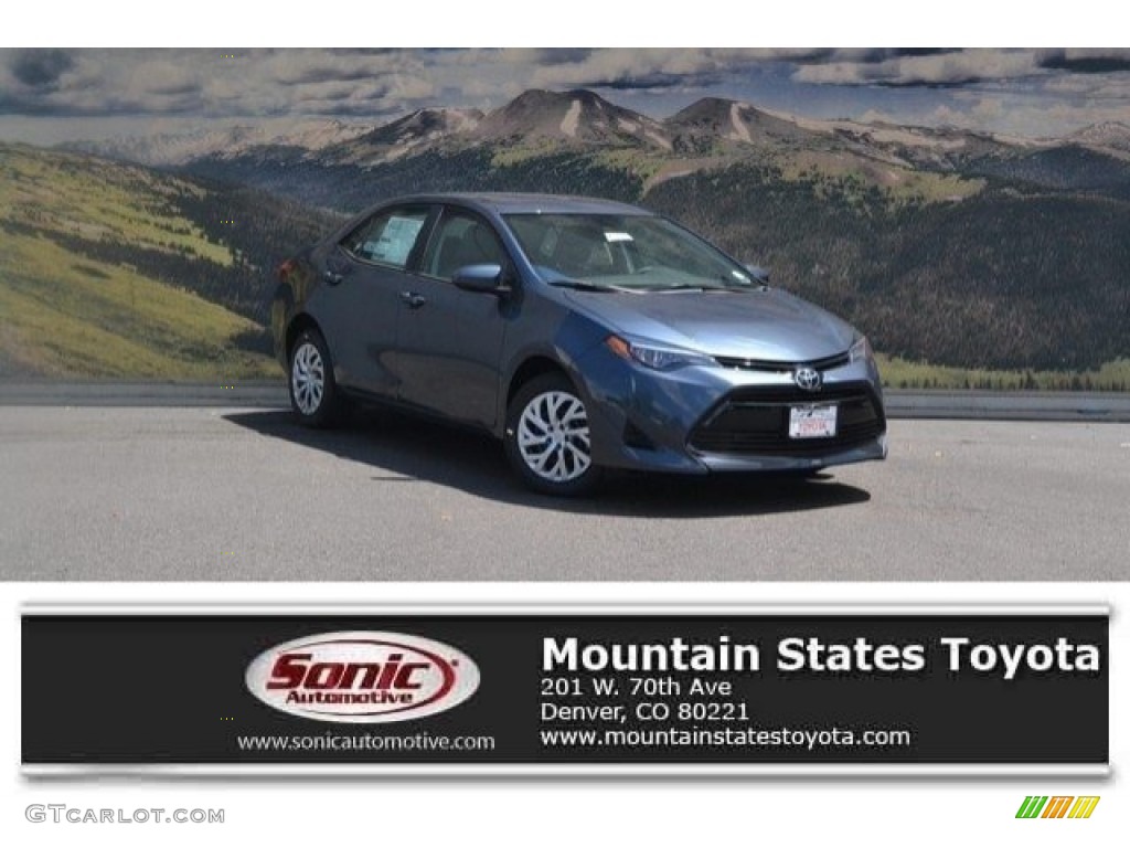 2017 Corolla LE - Slate Metallic / Ash Gray photo #1