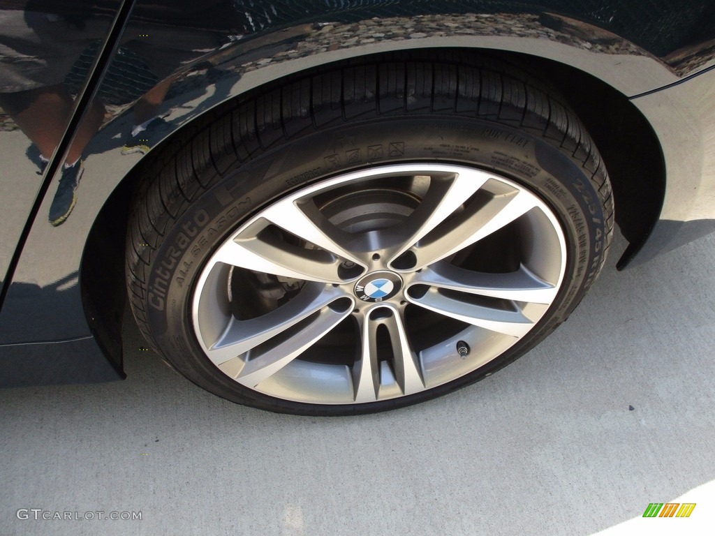 2015 4 Series 428i xDrive Gran Coupe - Midnight Blue Metallic / Oyster/Black photo #8