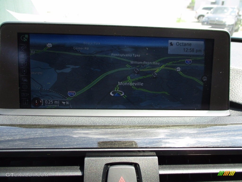 2015 4 Series 428i xDrive Gran Coupe - Midnight Blue Metallic / Oyster/Black photo #15