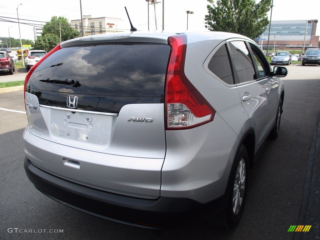2014 CR-V EX AWD - Alabaster Silver Metallic / Black photo #5