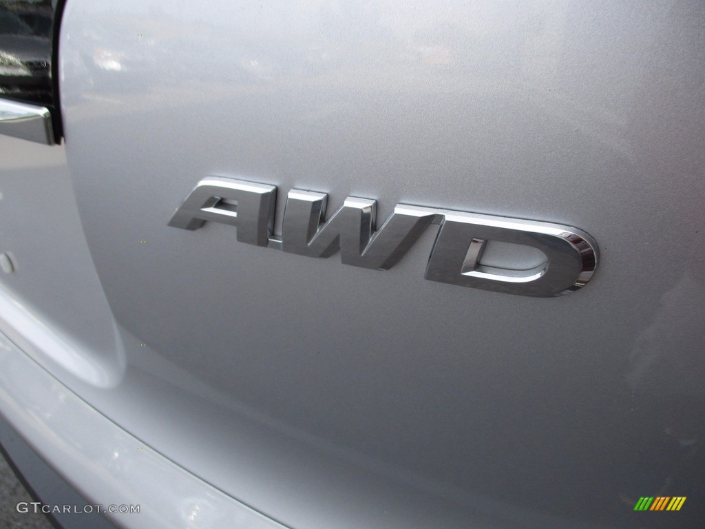 2014 CR-V EX AWD - Alabaster Silver Metallic / Black photo #6