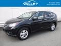 2014 Crystal Black Pearl Honda CR-V EX-L AWD  photo #1