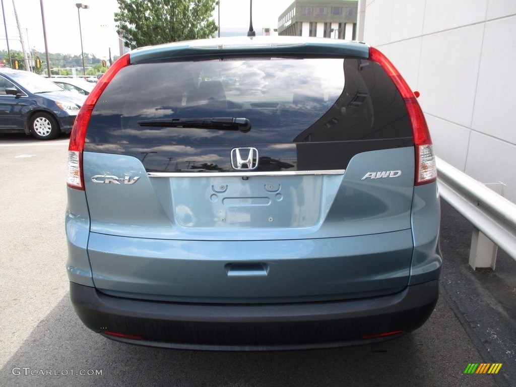 2014 CR-V EX AWD - Mountain Air Metallic / Beige photo #4