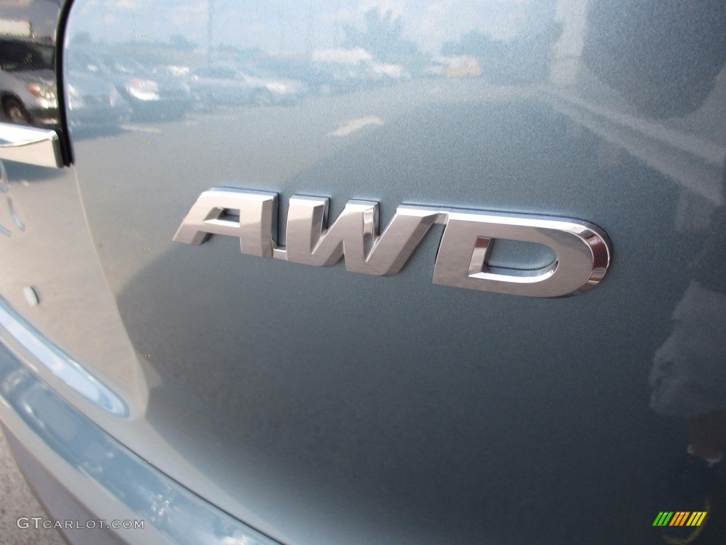 2014 CR-V EX AWD - Mountain Air Metallic / Beige photo #6