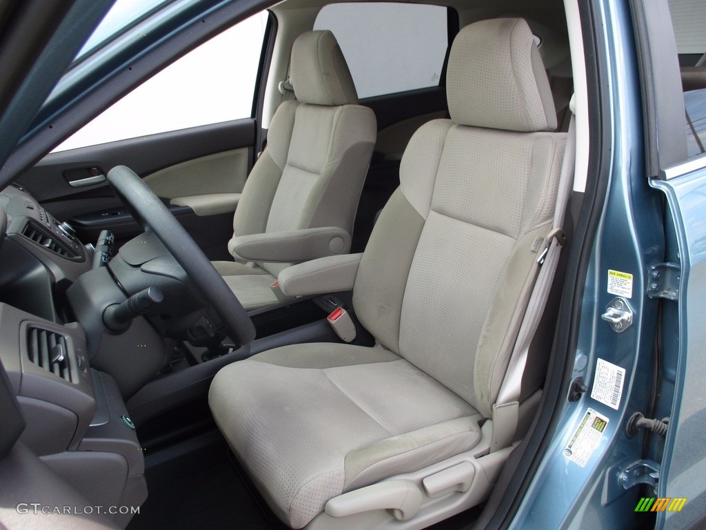 2014 CR-V EX AWD - Mountain Air Metallic / Beige photo #13