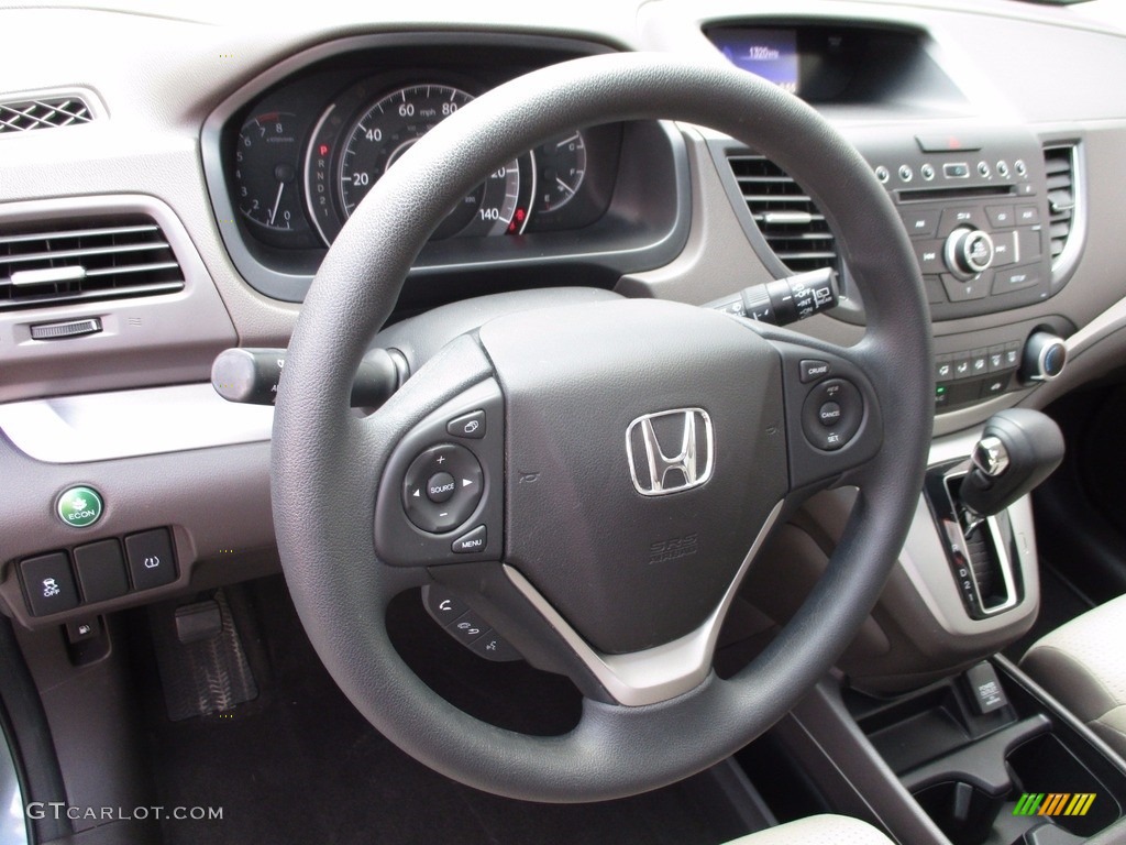 2014 CR-V EX AWD - Mountain Air Metallic / Beige photo #15